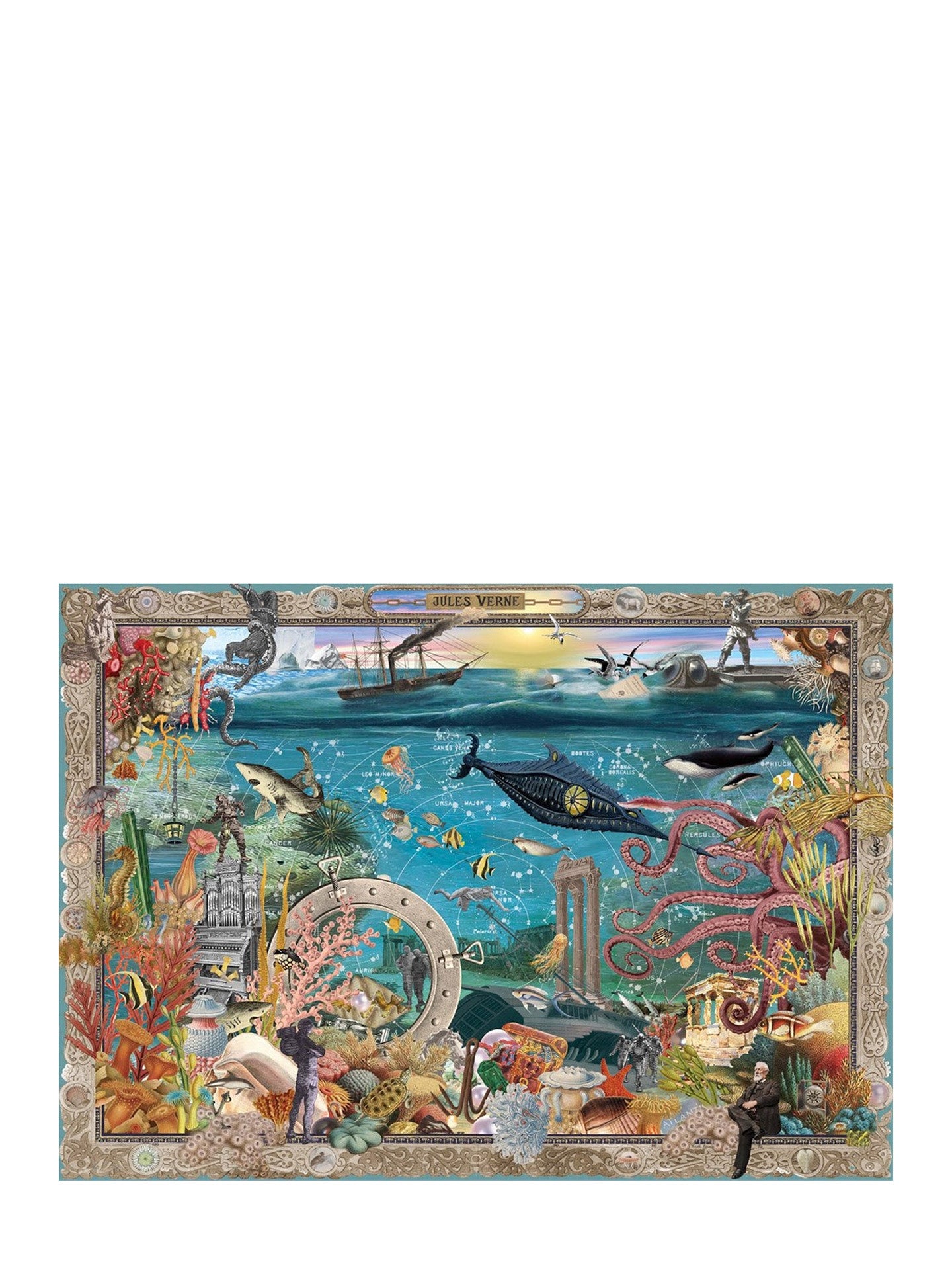 20 000 Leagues under the sea puzzle, 1000 pieces