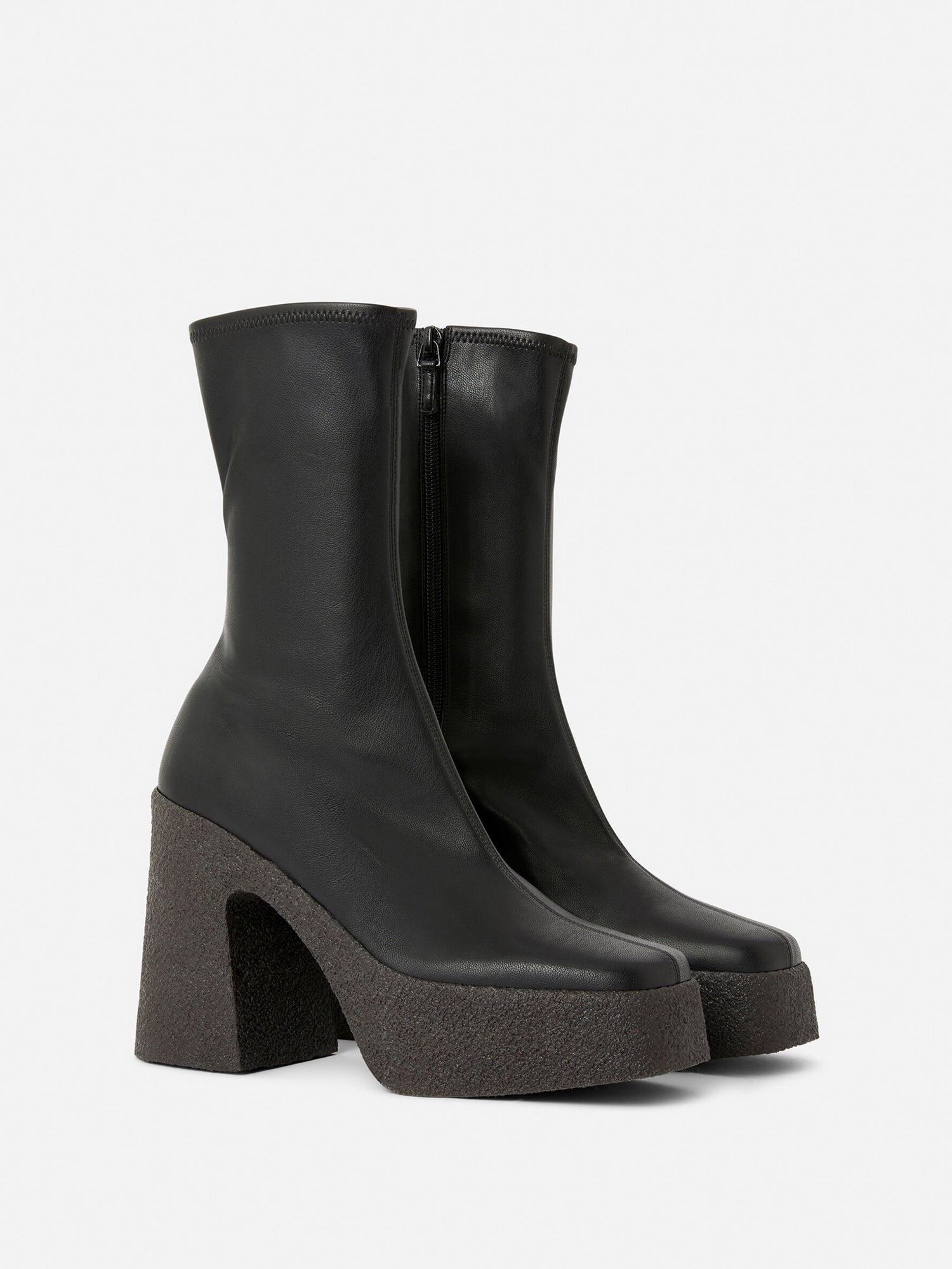 Skyla boots rubber sole pasian, black