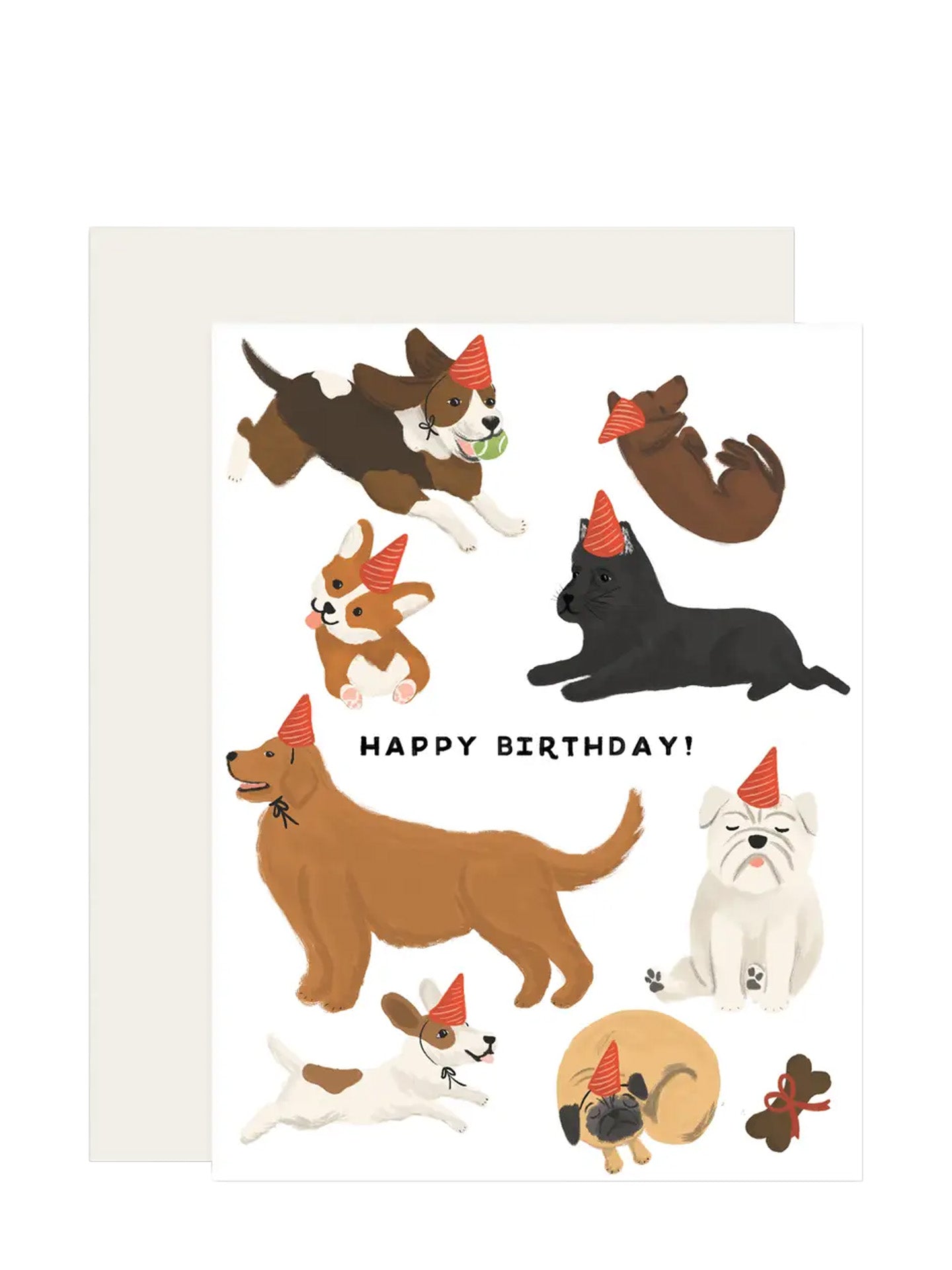 Dogs Birthday card