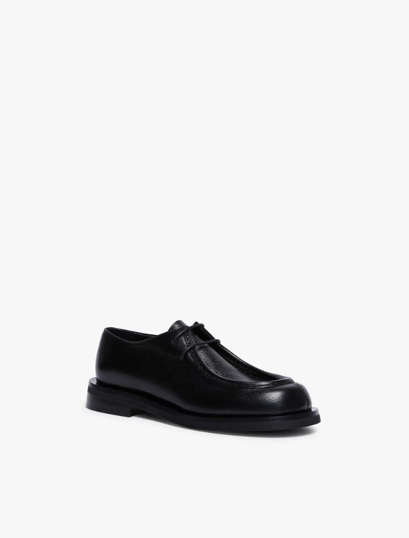 TAIGA lace-up loafers, black