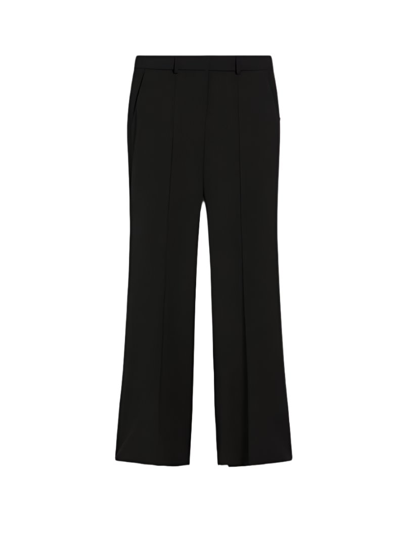 HANGAR wool trousers, black