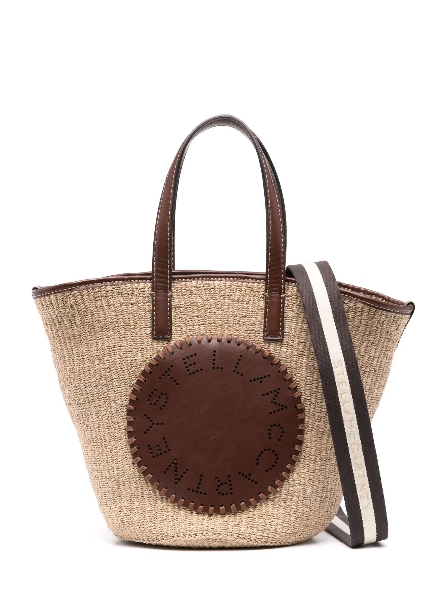 Shoulder Bag Eco Abaca Basket, natural
