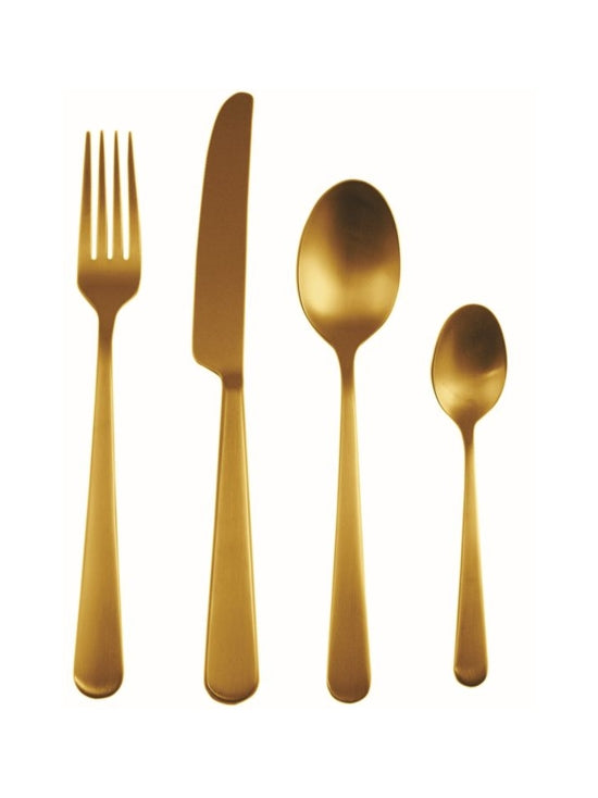 Stoccolma Ice Oro cutlery, brass