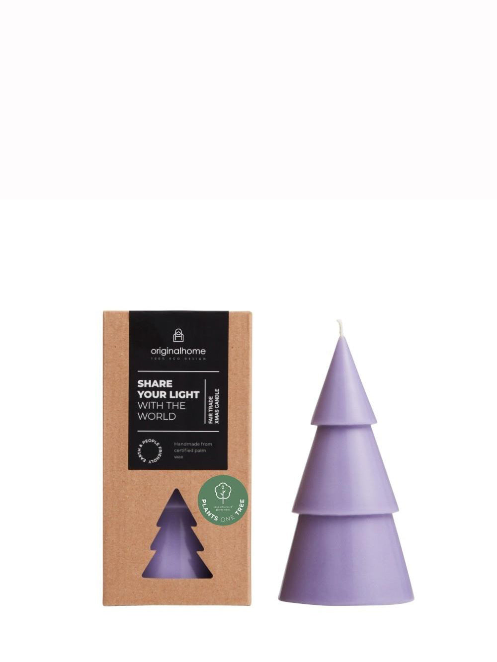 Tree Candle L, 5 colours