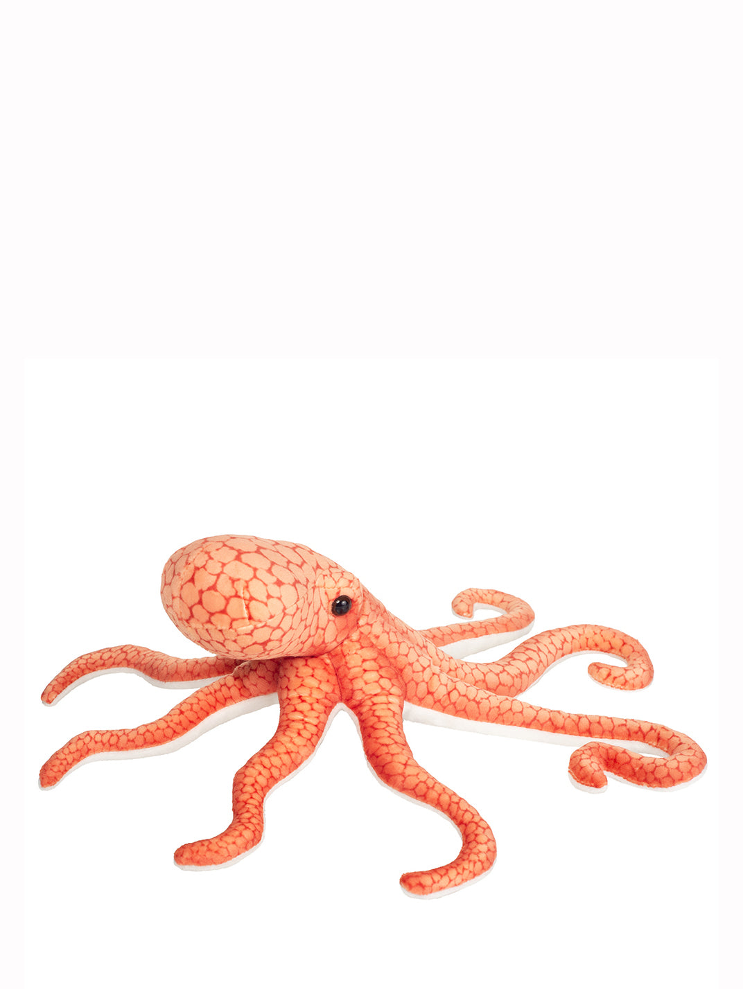 Orange octopus soft toy (36cm