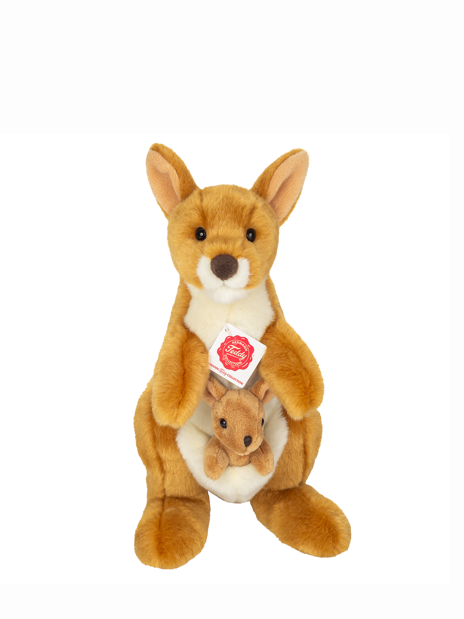 Kangaroo with Baby soft toy (30 cm)