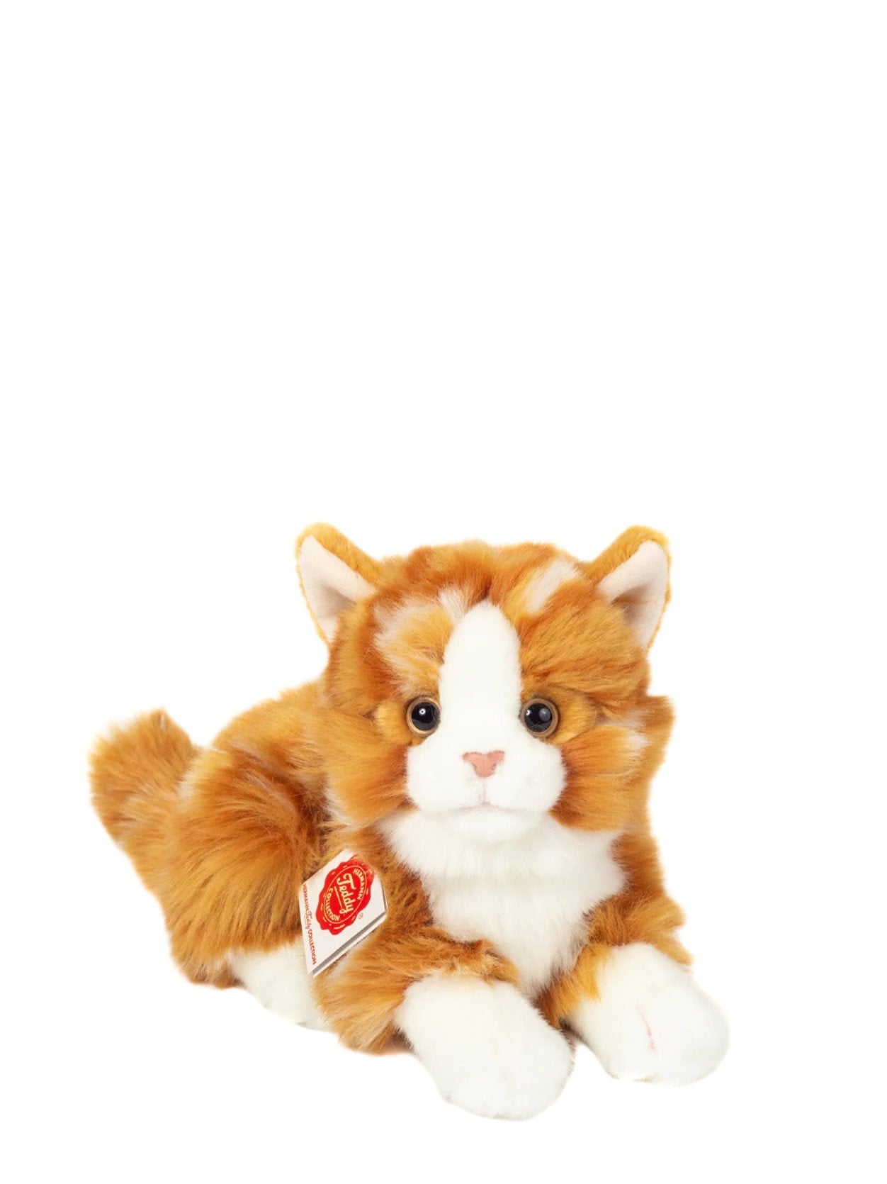 Ginger tabby kitten soft toy (20 cm)