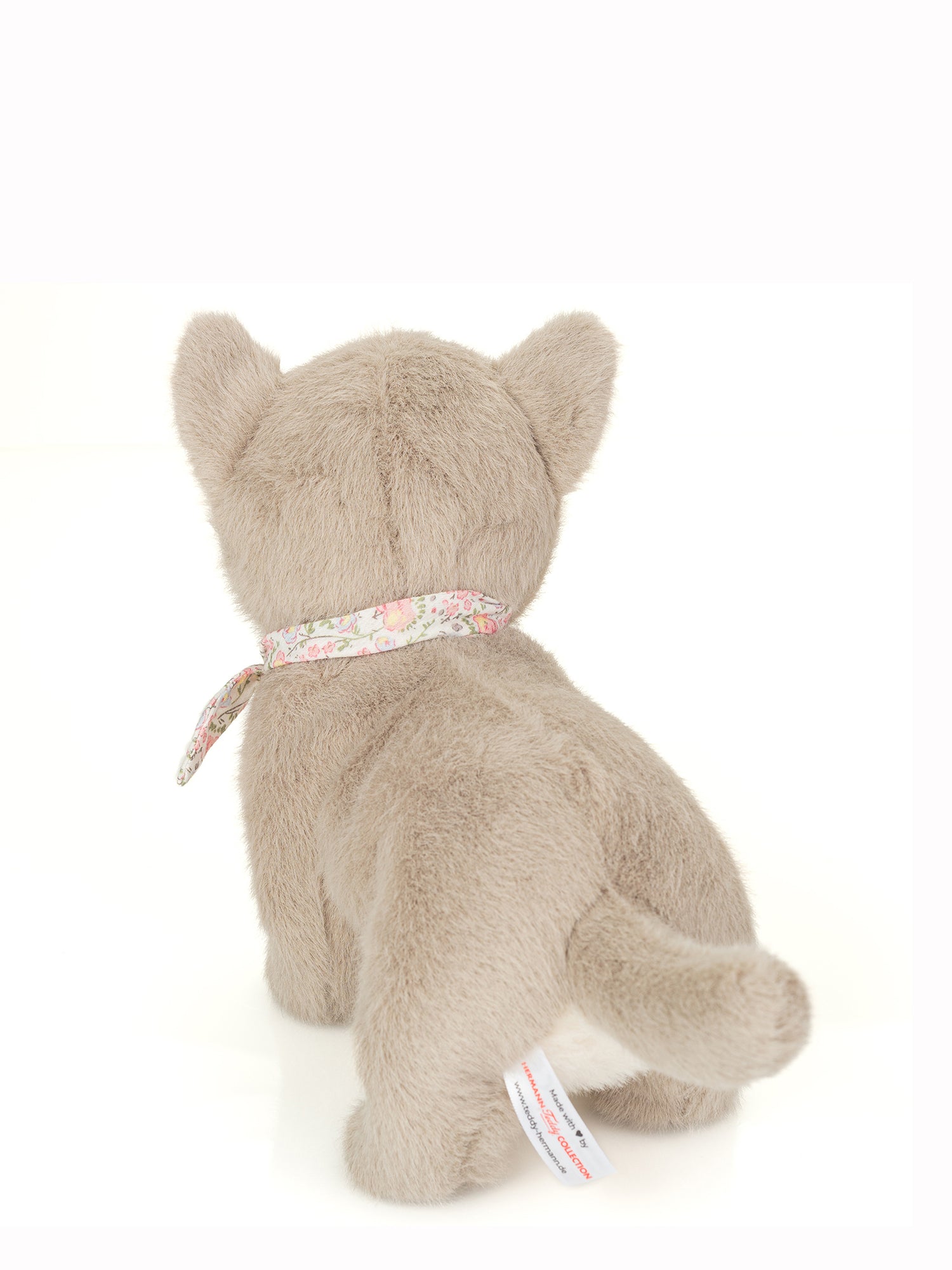 Grey kitten soft toy (24 cm)