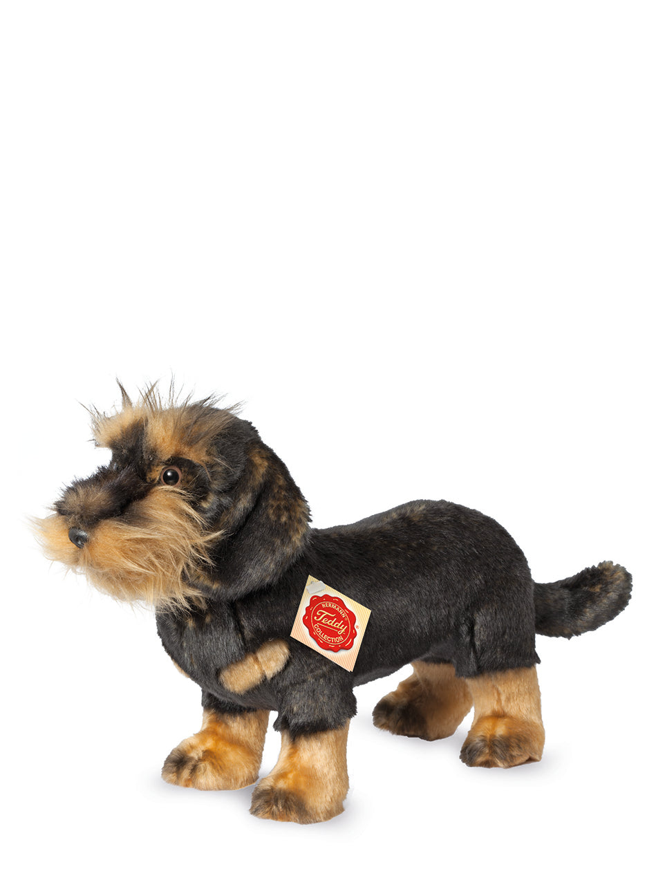 Standing Rough-haired Dachshund (28 cm), soft toy