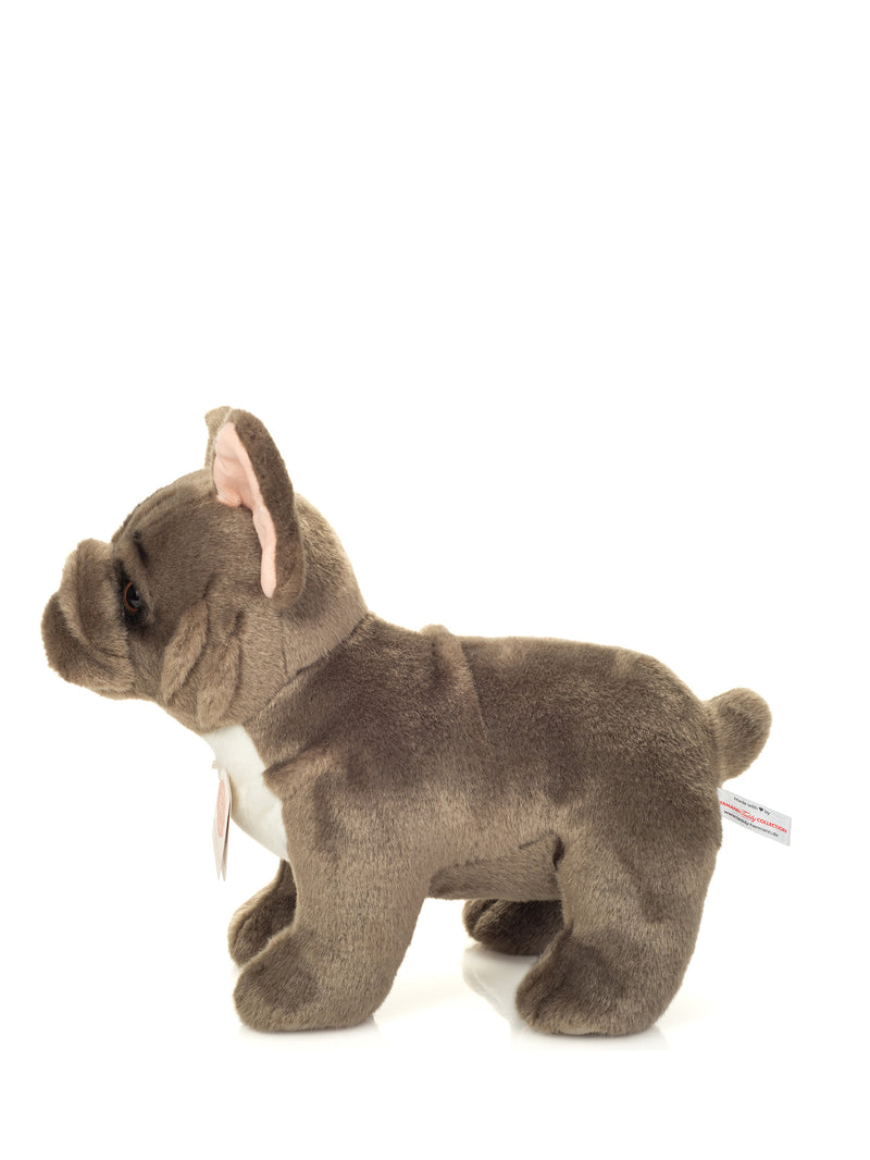 French Bulldog grey soft toy (30 cm)