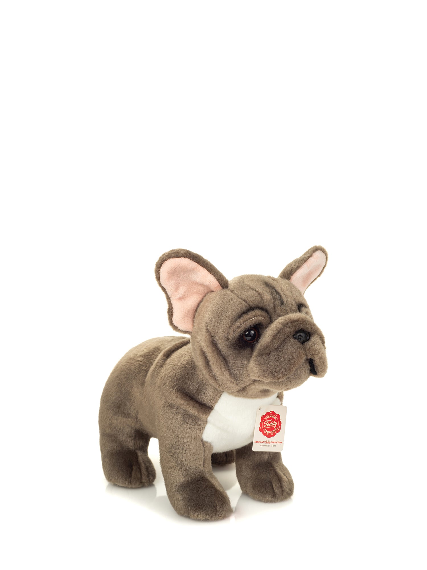 French Bulldog grey soft toy (30 cm)