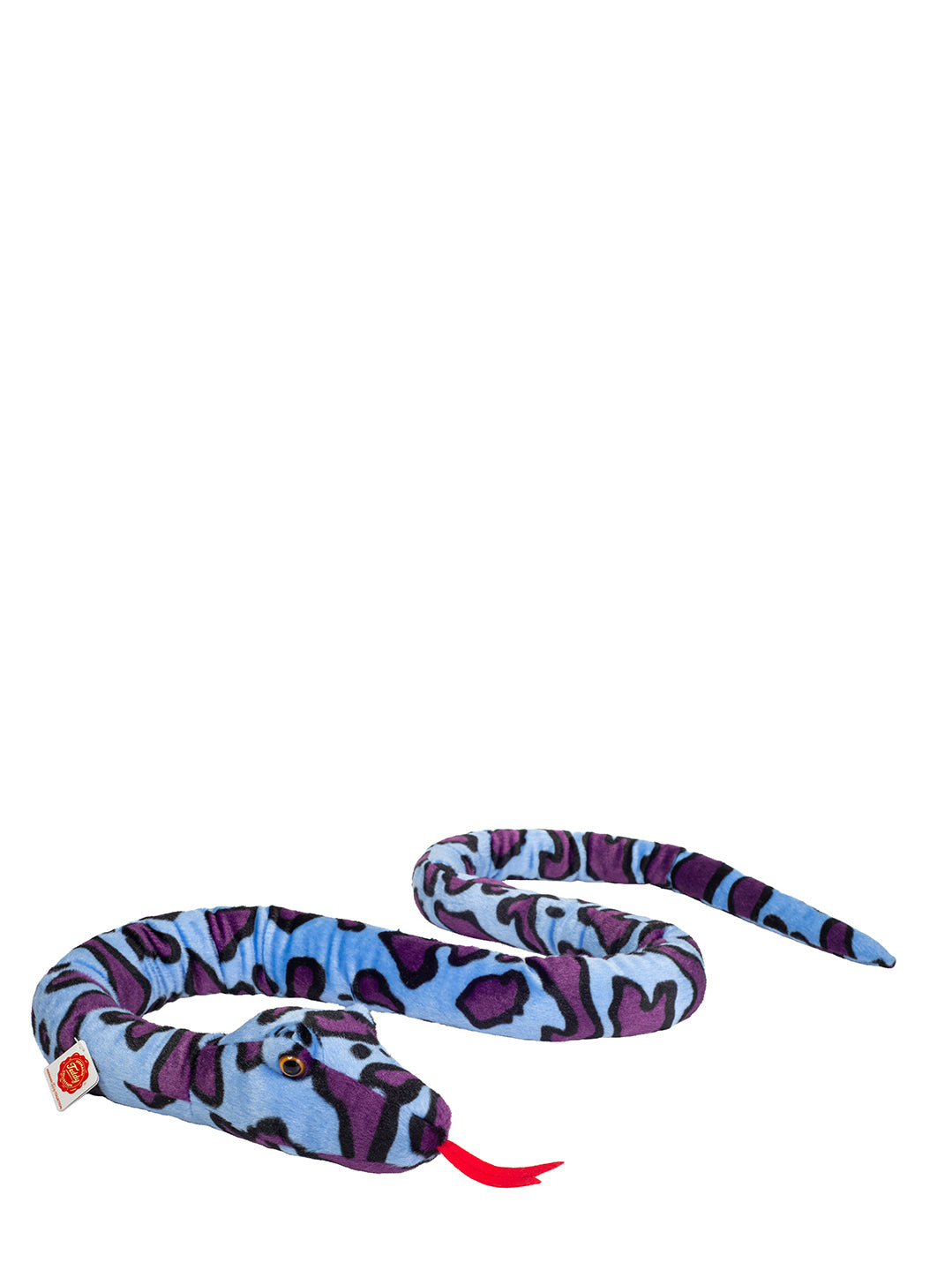 Snake blue-purple soft toy (175 cm)
