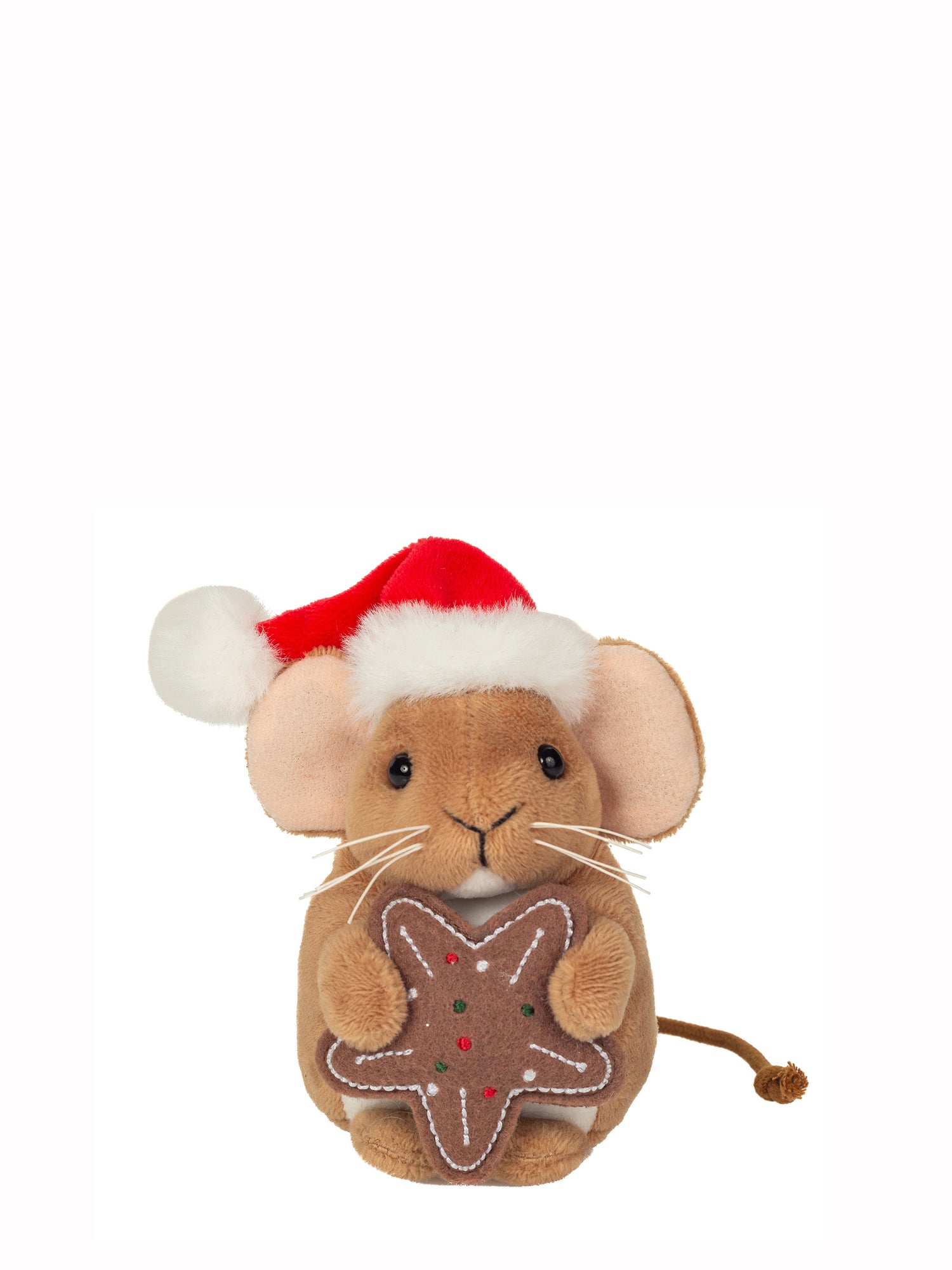 Christmas Mouse with Bisquit soft toy (11 cm)