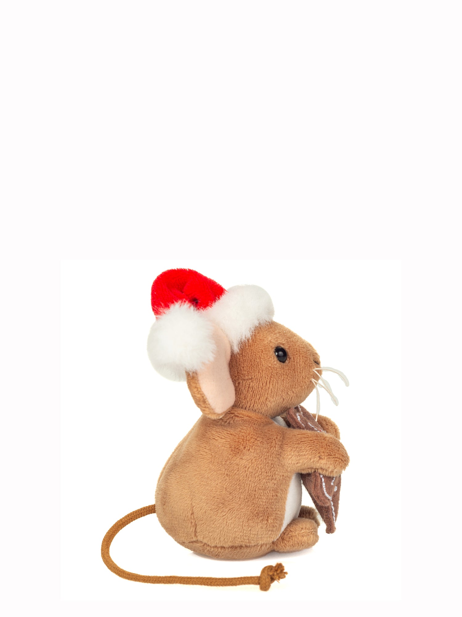 Christmas Mouse with Bisquit soft toy (11 cm)