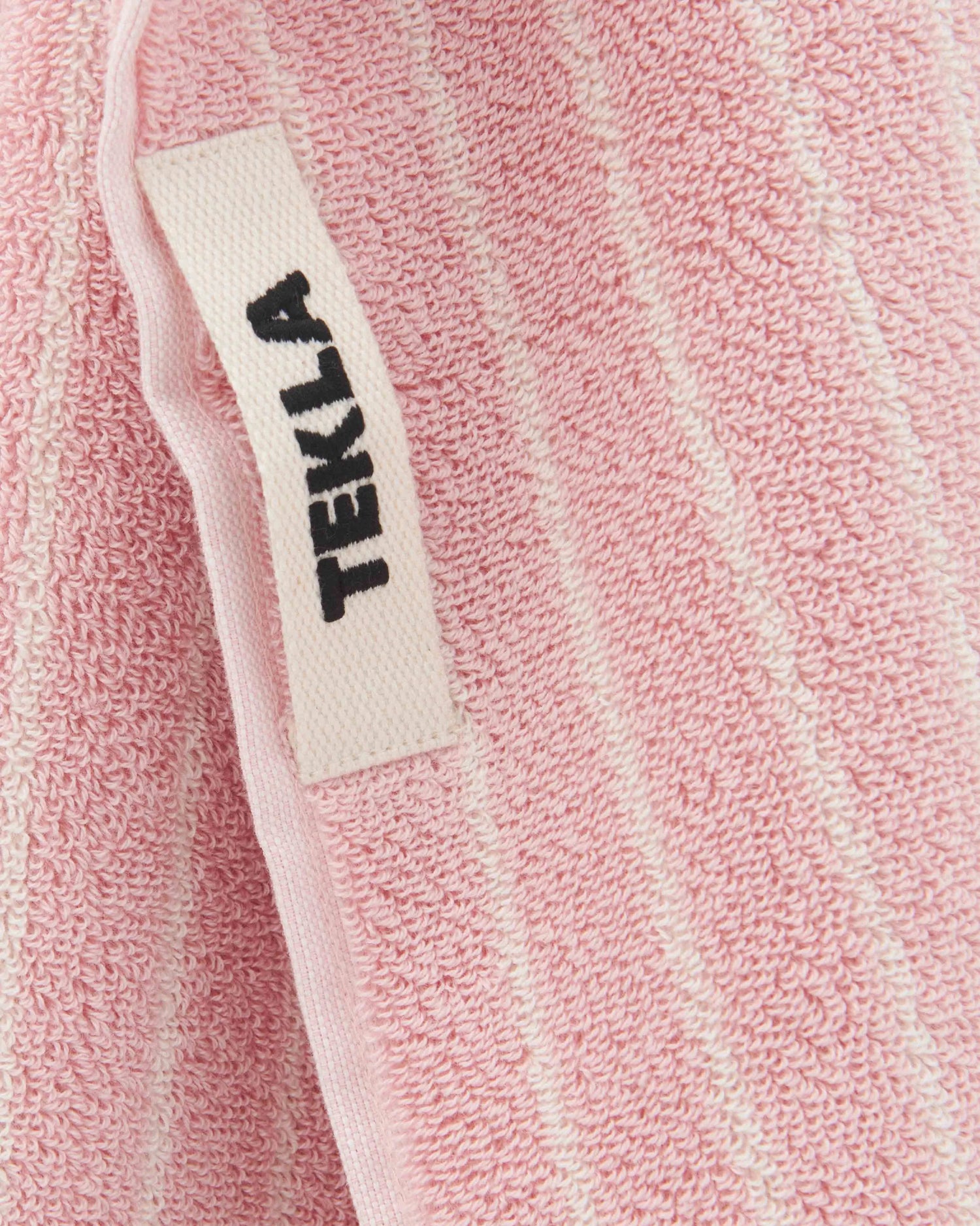 Hand Towel, Pink Stripes (50x90cm)