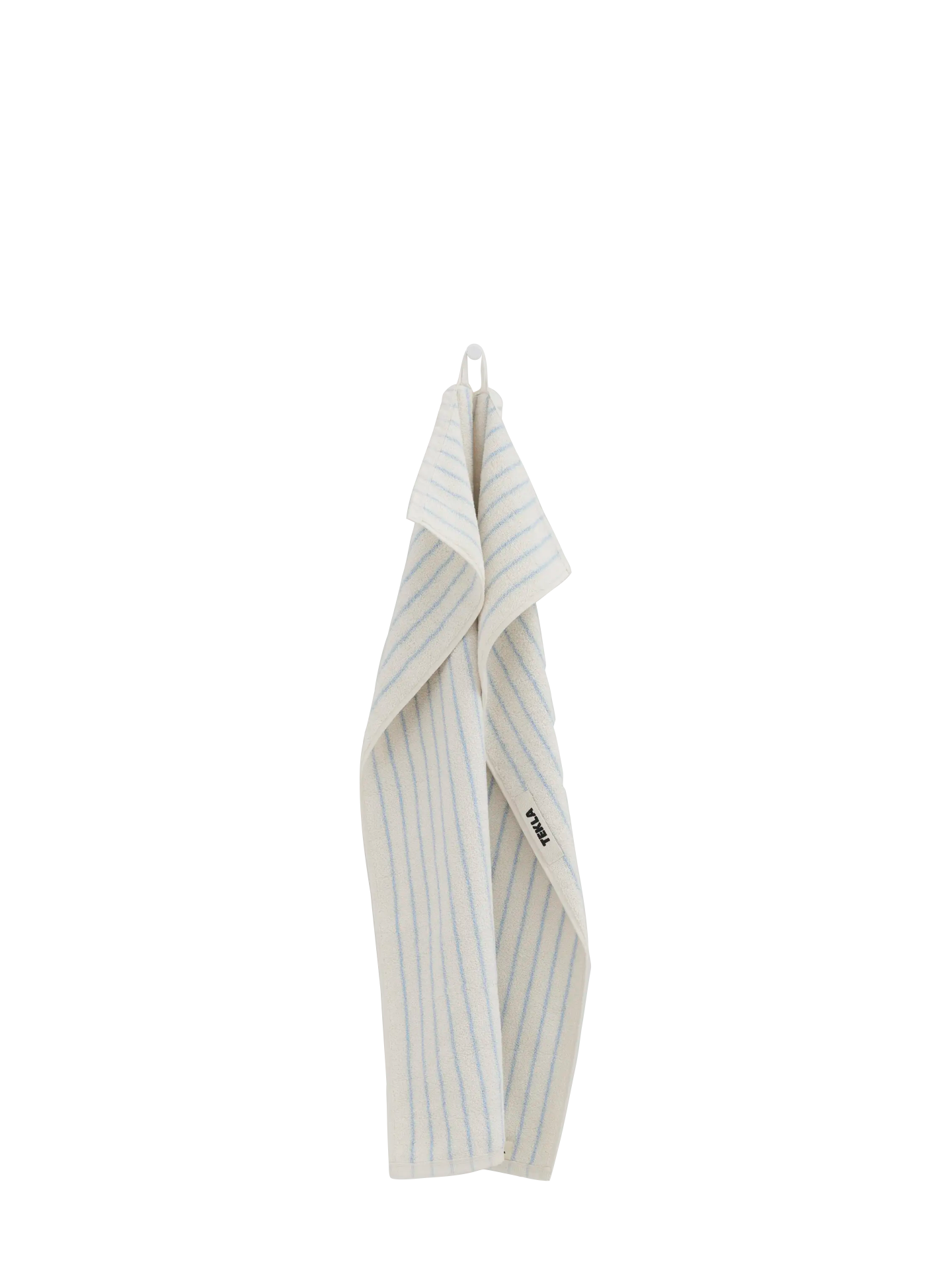 Terry Hand Towel, Baby Blue stripes