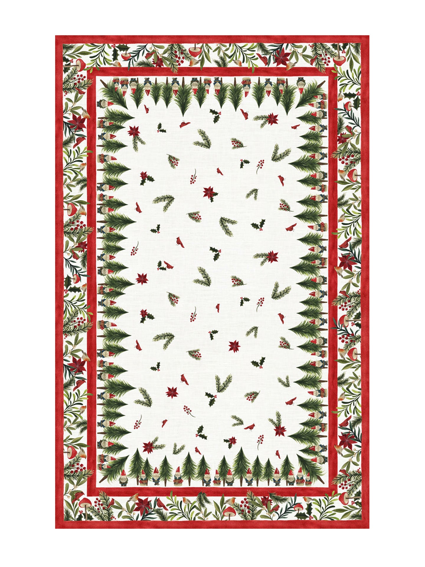 Jolly elf tablecloth