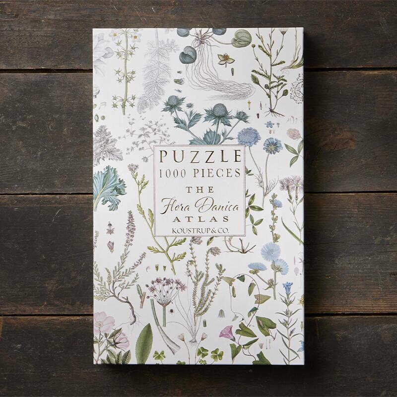 The Flora Danica Atlas puzzle, 1000 pieces