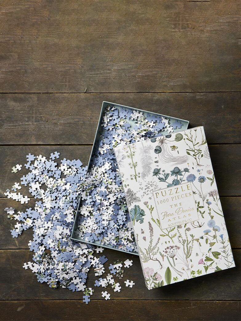 The Flora Danica Atlas puzzle, 1000 pieces