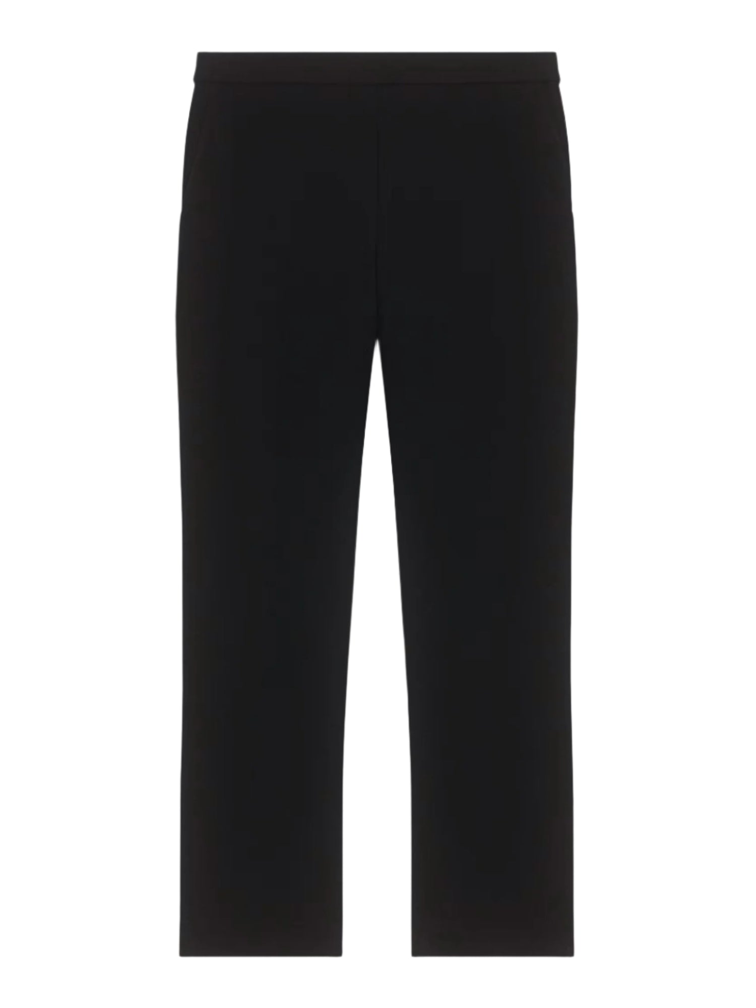 Treeca Pull-On Pant in Admiral Crepe, black