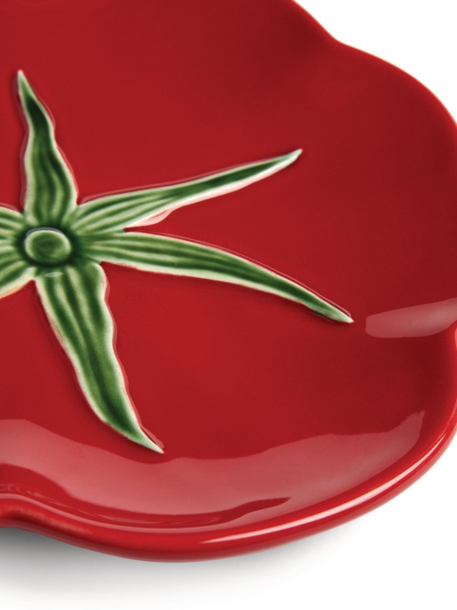 Bordallo Pinheiro: Tomato Dessert Plate (21cm), red