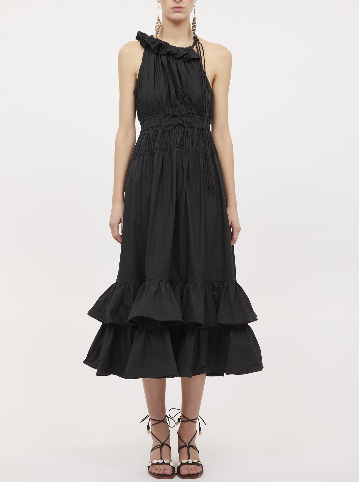 ULLA JOHNSON: Delfina Dress, black
