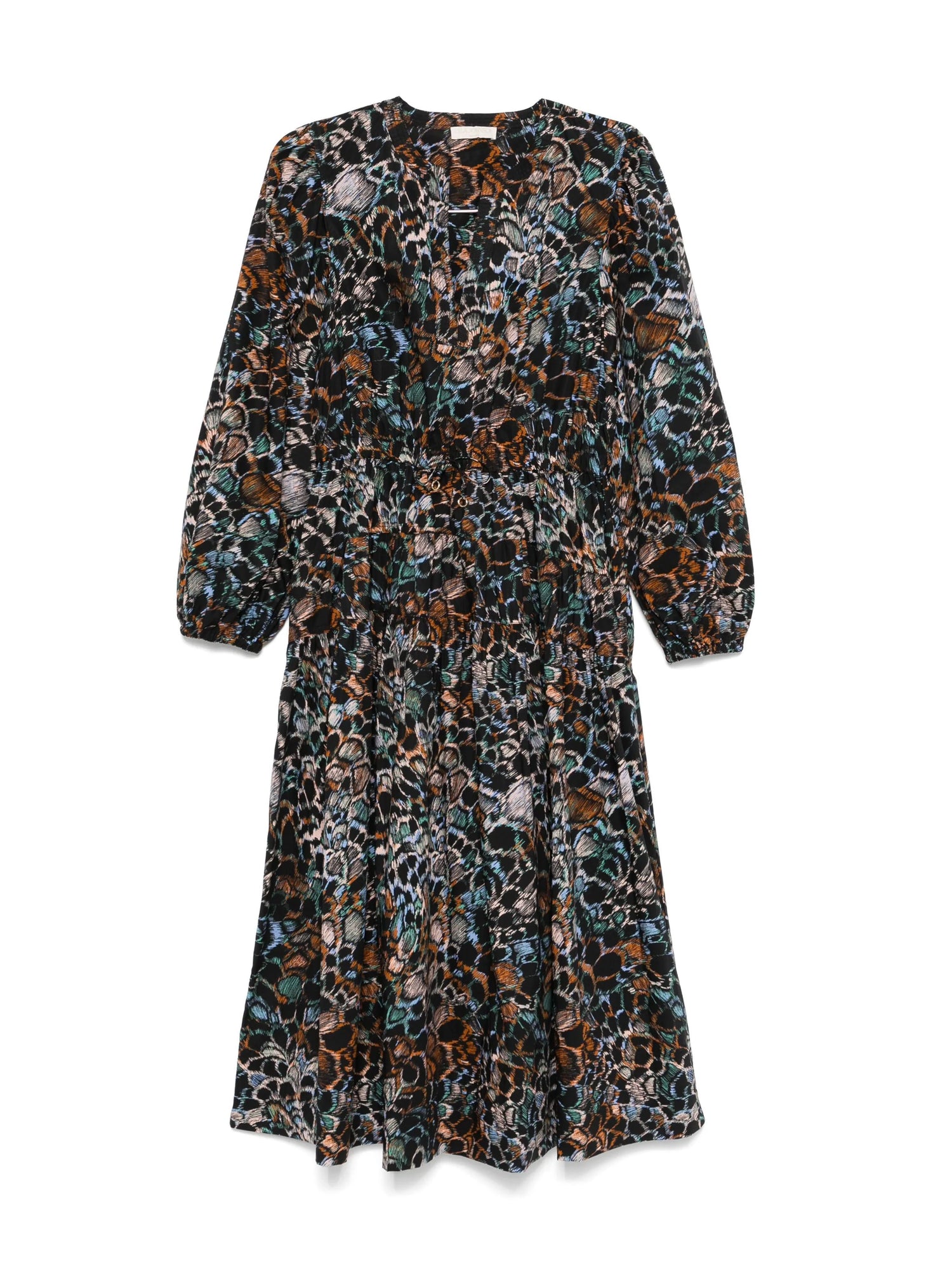 Aurelie Dress, starling print