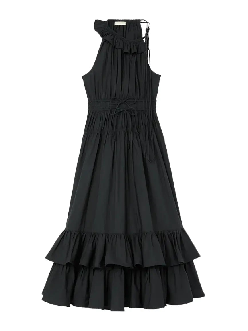 ULLA JOHNSON: Delfina Dress, black