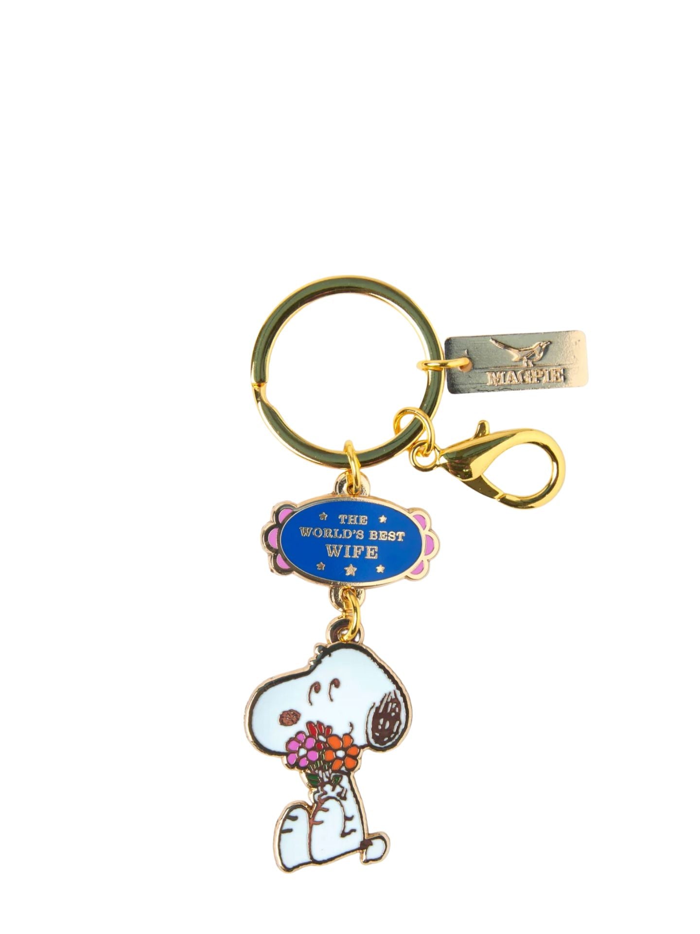 World's best wife Peanut keyring