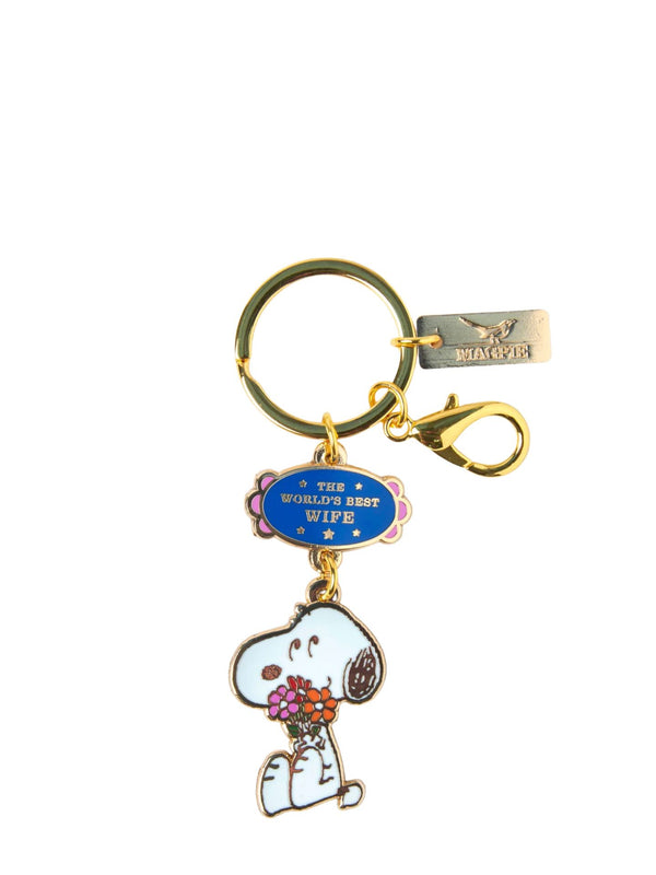 World's best wife Peanut keyring