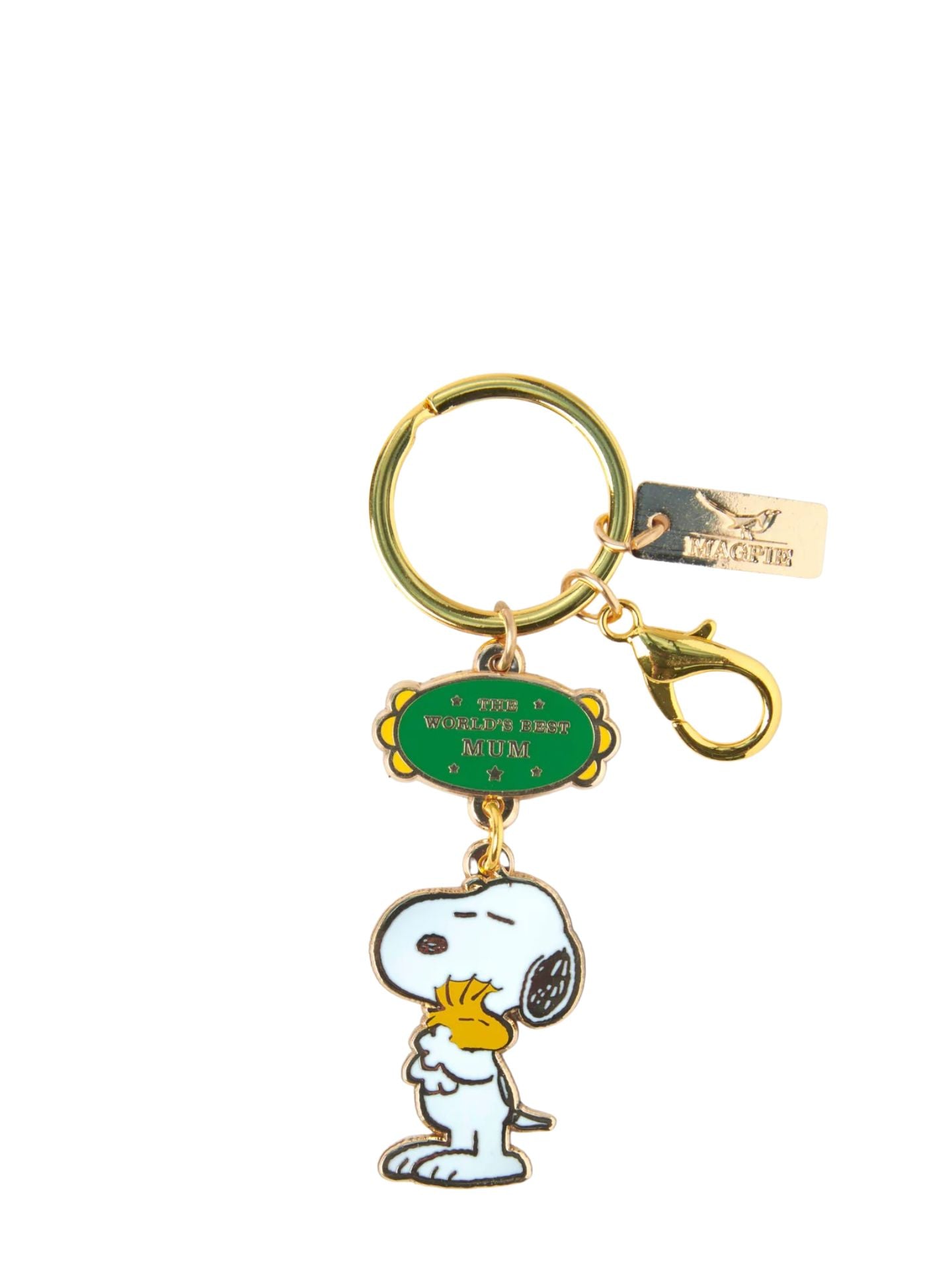 World's best mum Peanut keyring