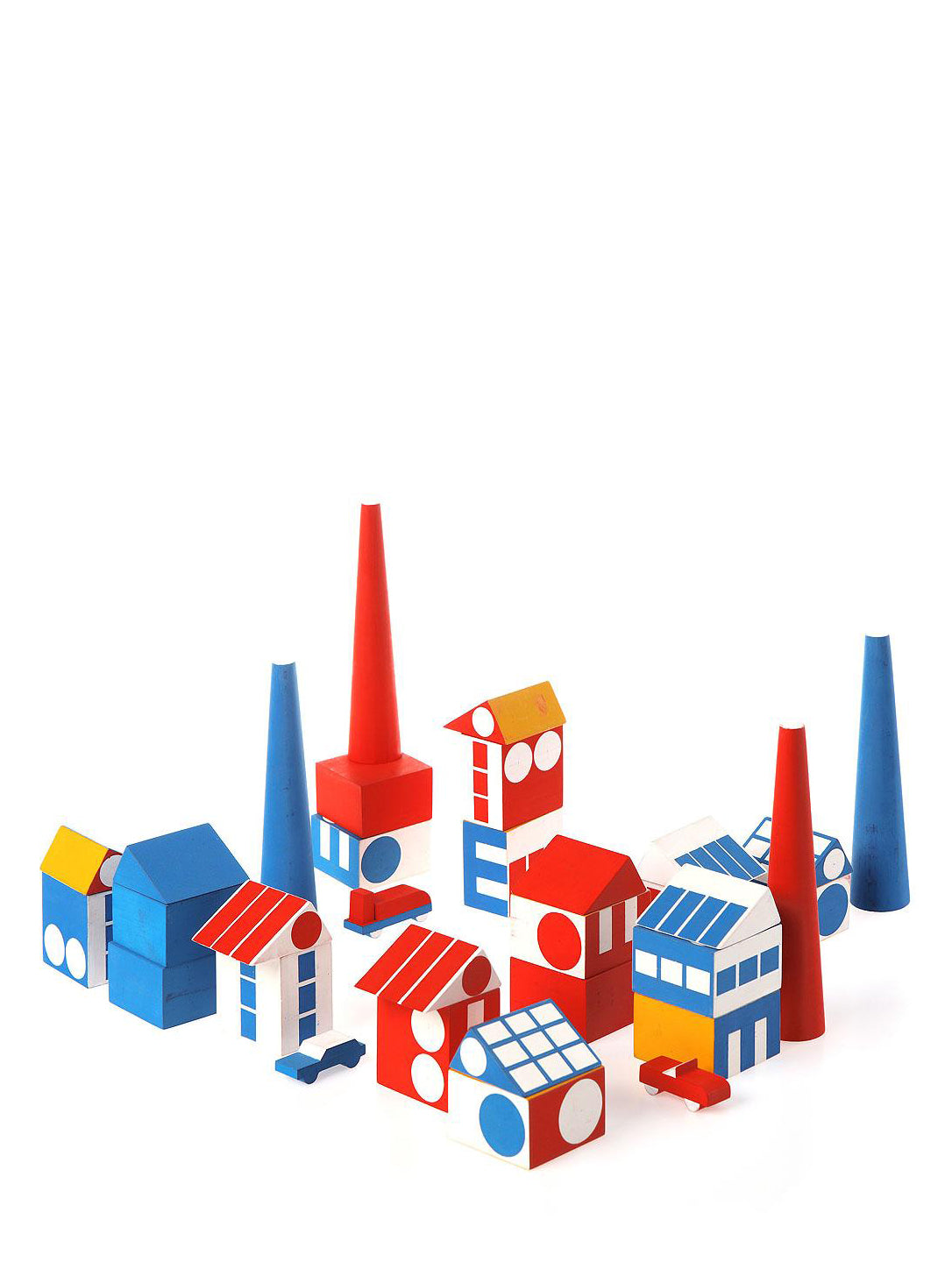 Factory Town building blocks set by Ladislav Suttnar
