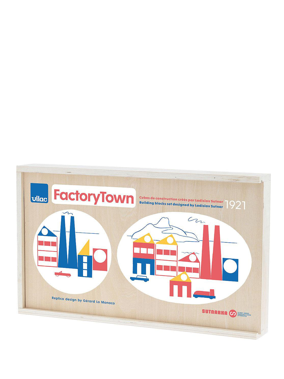 Factory Town building blocks set by Ladislav Suttnar