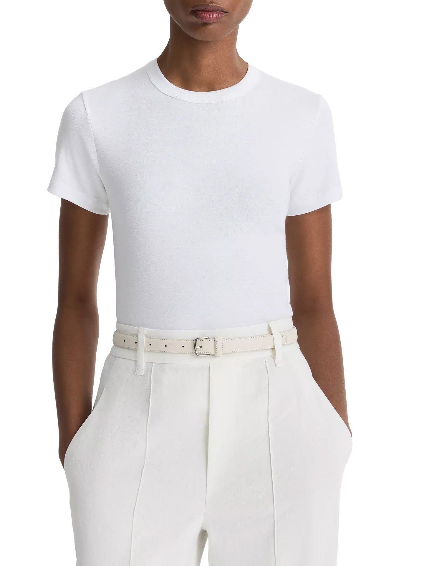 Shrunken 90s tee, white