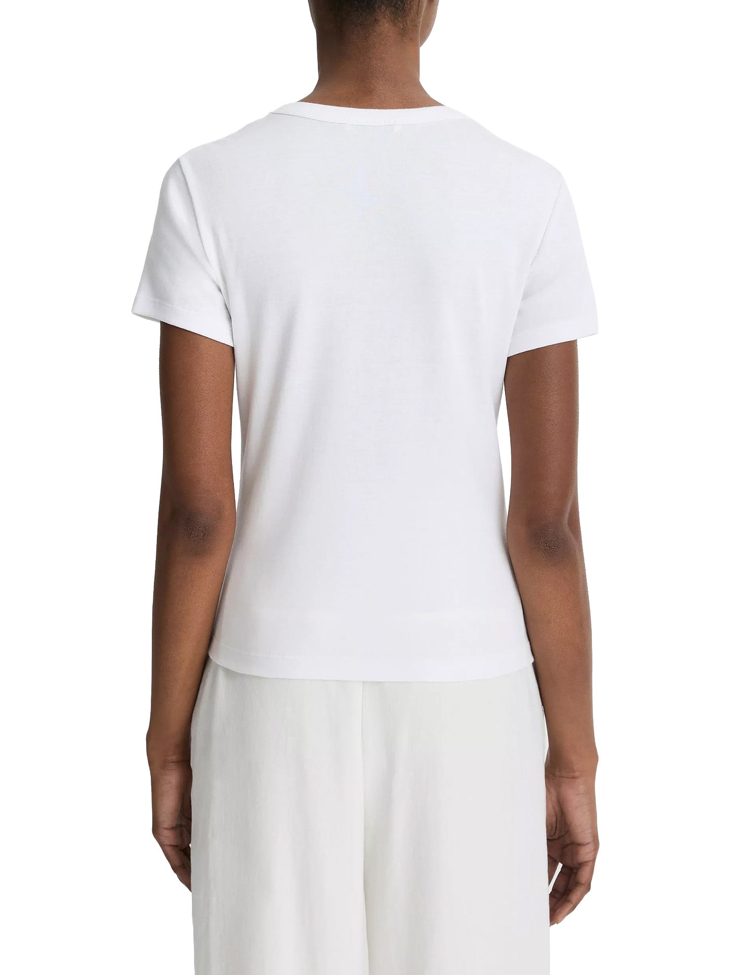 Shrunken 90s tee, white