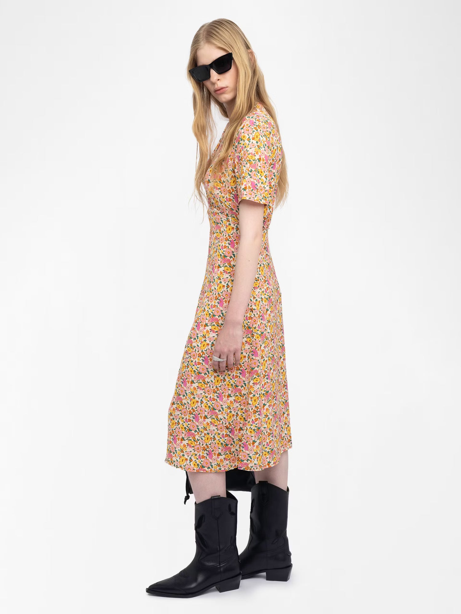 Rhodral mini dress, floral print