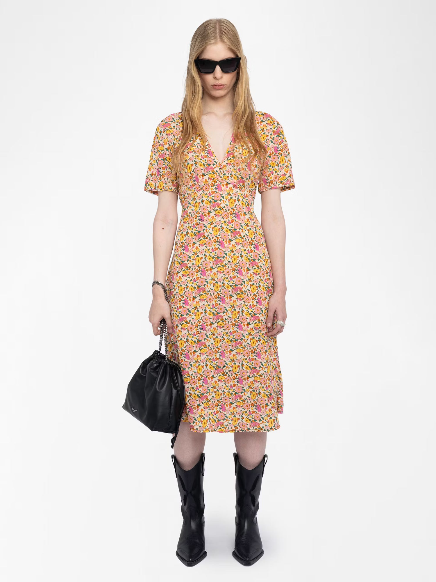 Rhodral mini dress, floral print