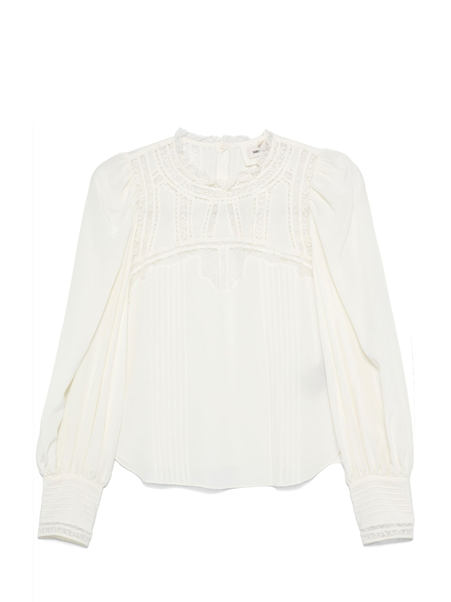 Thena Cdc Lace Shirt, ivory