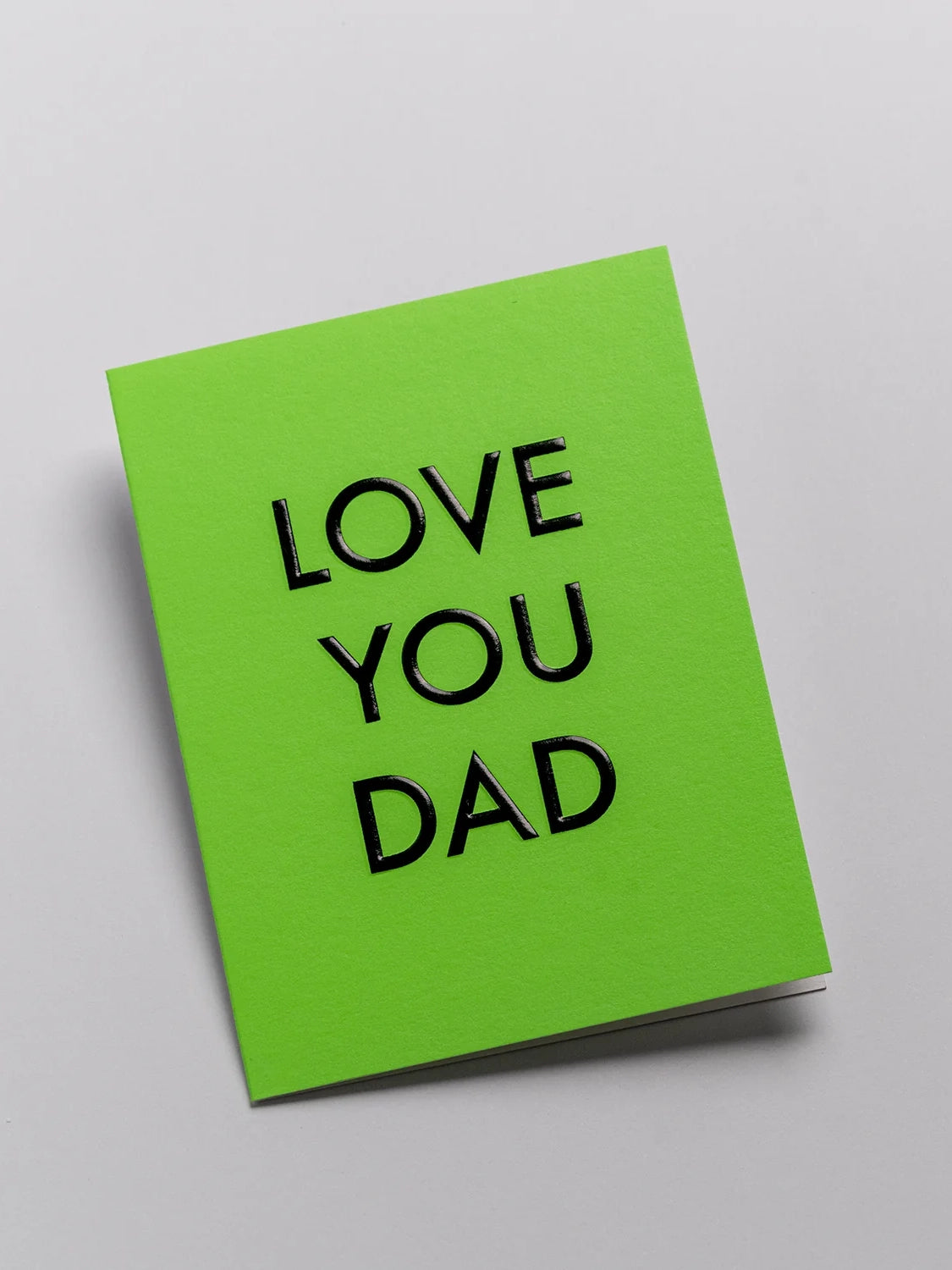 Love You Dad Father's Day mini card