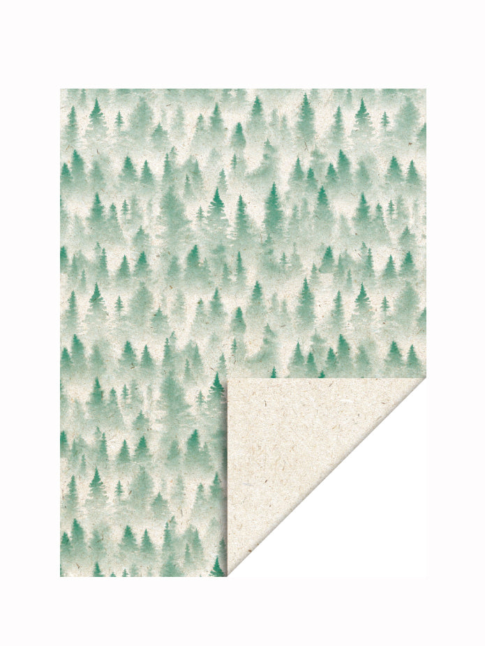 Winter Forest Christmas Gift Paper Roll (70 cm x 3 mtr)