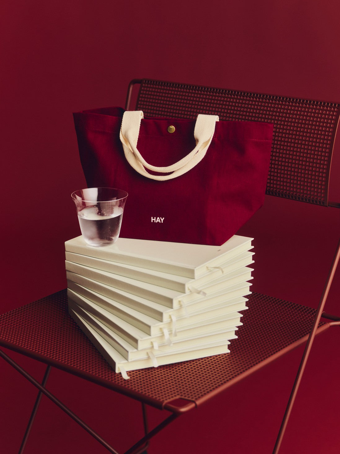 Colour notebook (18 x 24,5), 5 colours (lined)