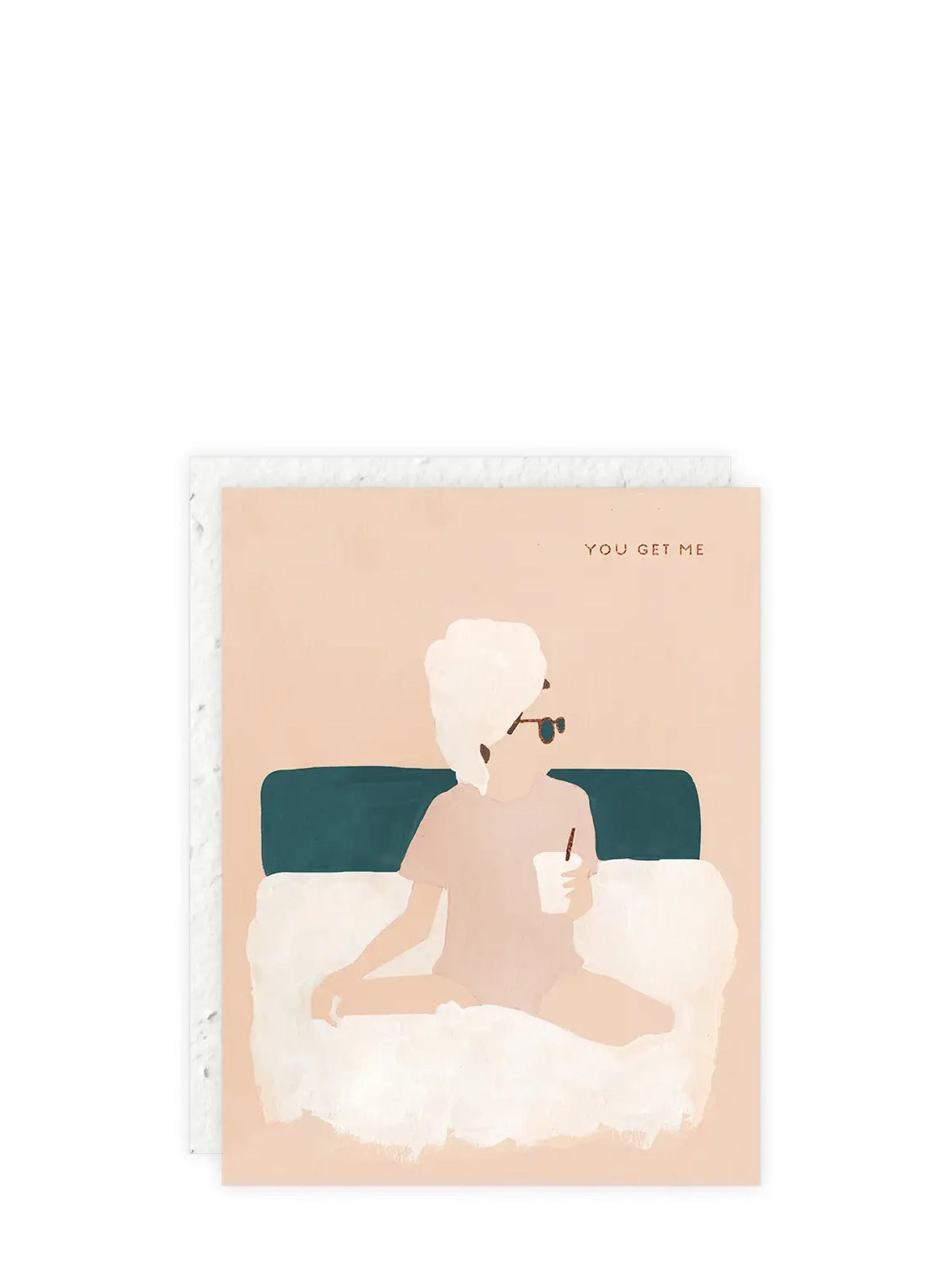 You Get Me, Love & friendship cards (plantable envelope)