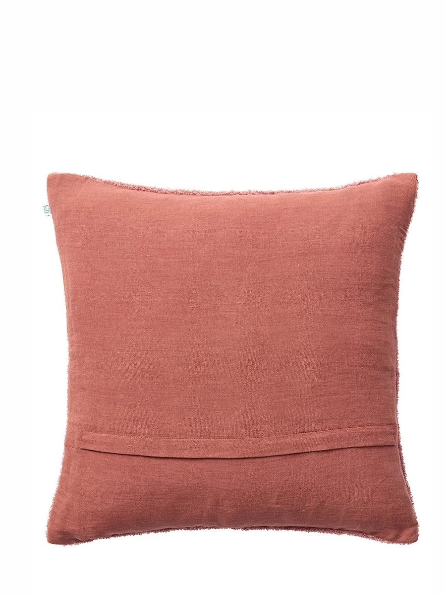 Mani Bouclé Cushion Cover (50x50cm), Rose pink