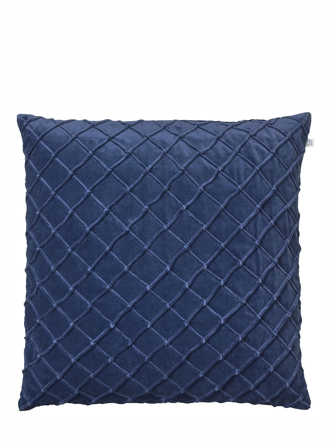 Deva Velvet Cushion Cover (50x50cm), Blue