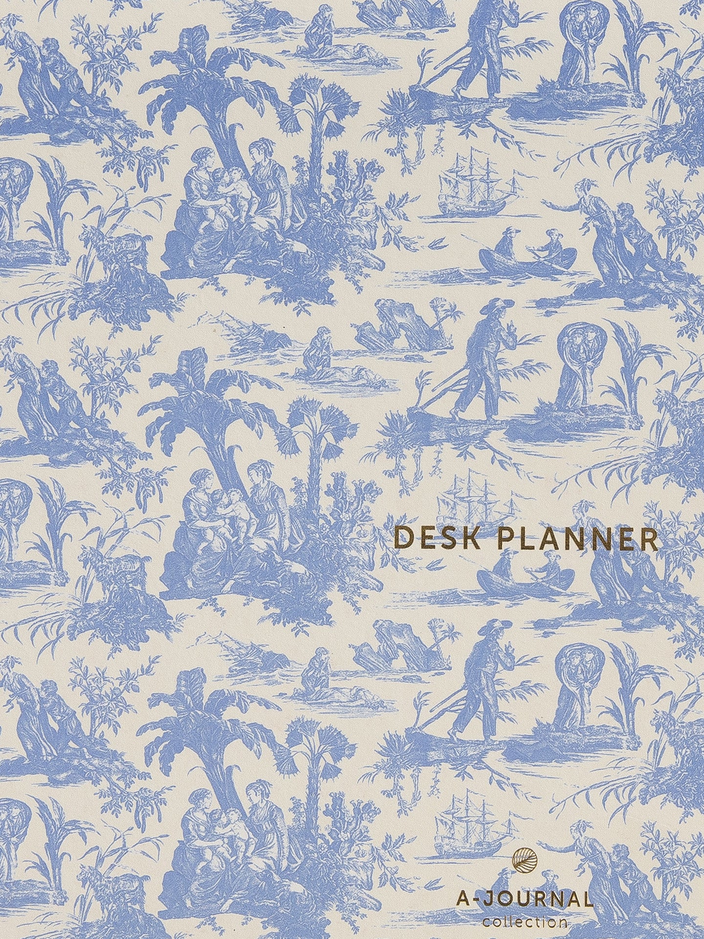 Deskplanner, Toile de Jouy