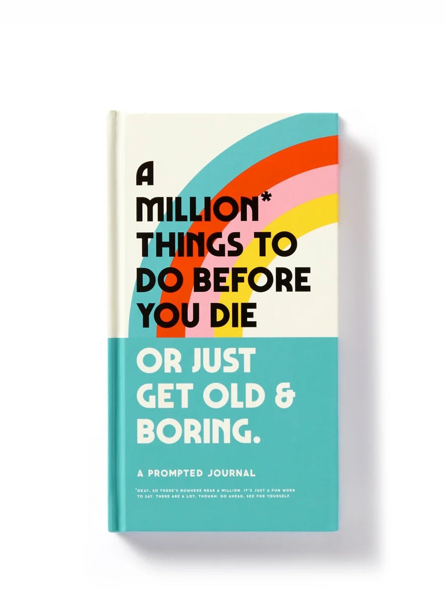 A Million Things to do Before You Die Prompted Journal