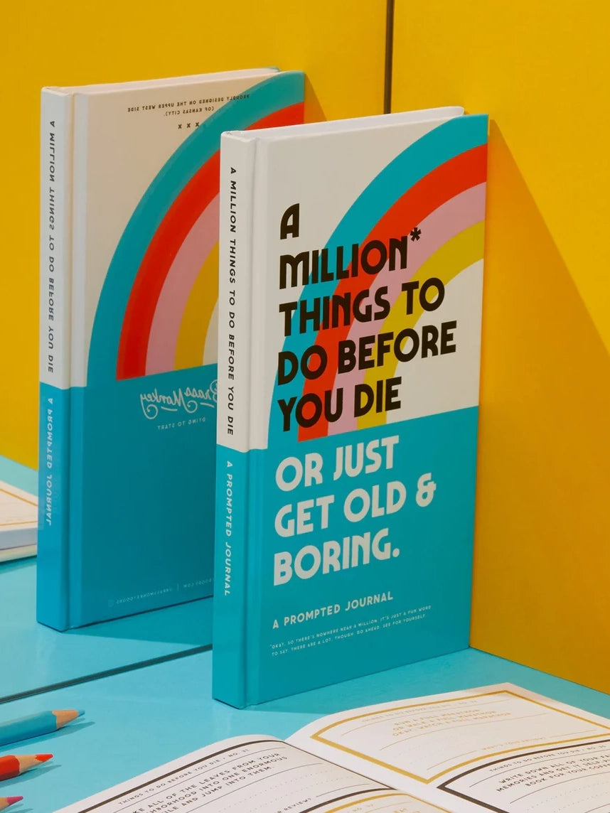 A Million Things to do Before You Die Prompted Journal