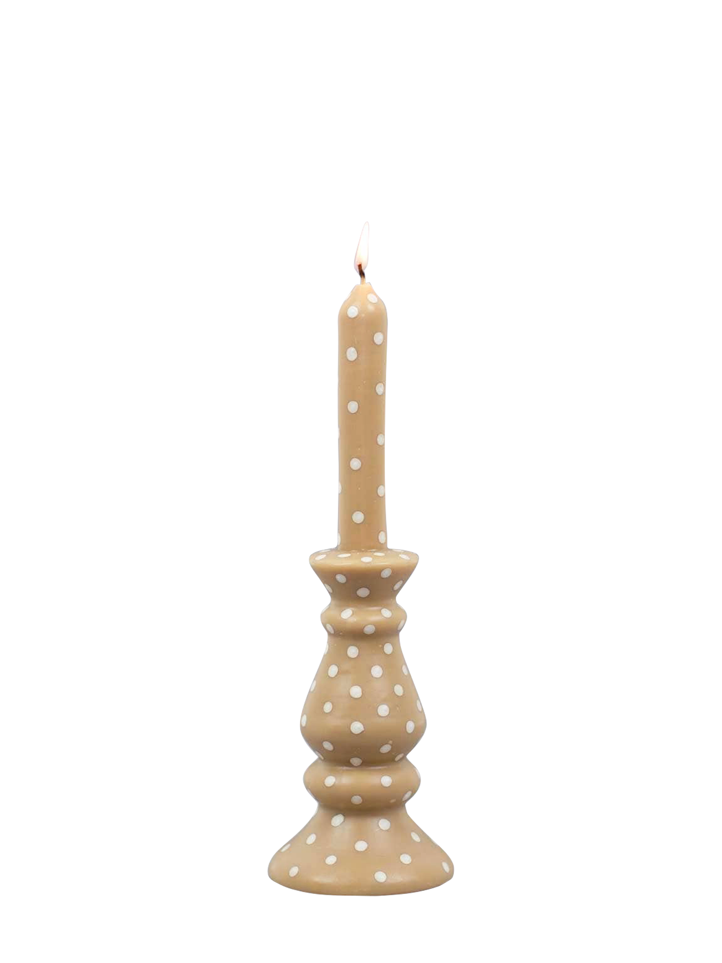 Glow dotted candle