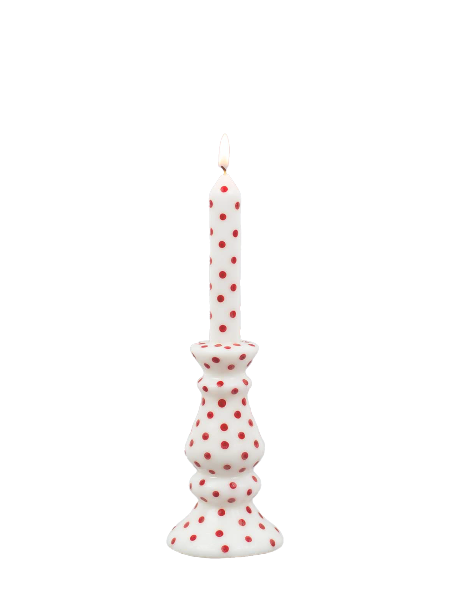 Glow dotted candle