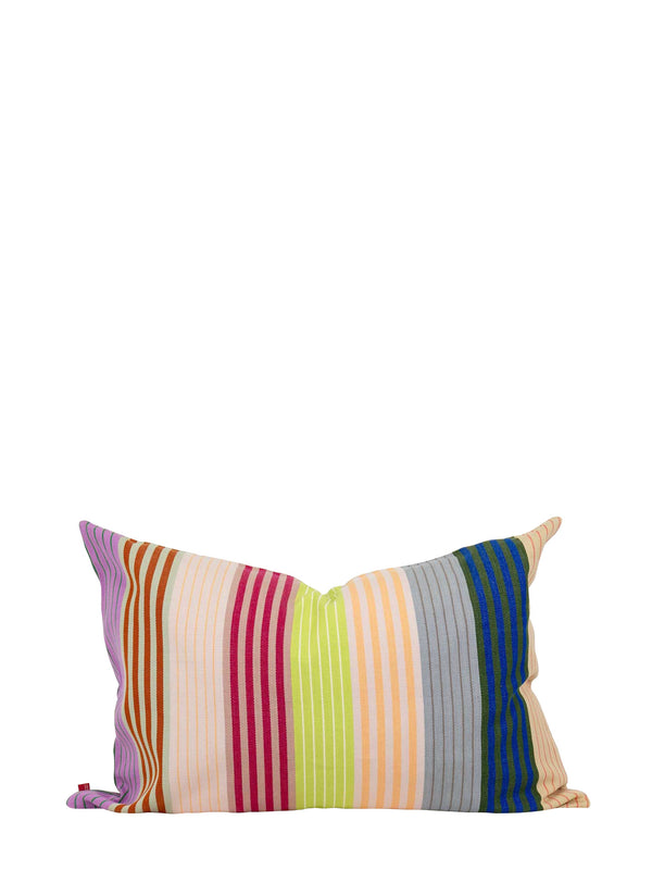 Ines big cushion cover, multicolour stripes (50x70cm)